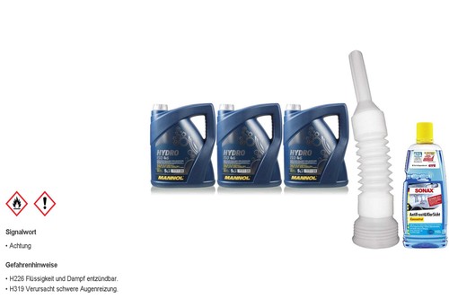 15l mannol hydro iso - 15l,
