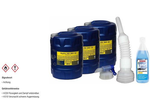 60l mannol hydro iso - iso, 32