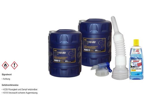 40l mannol hydrauliköl - mannol, hydro