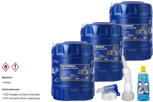 60l mannol hydro iso - hydro,