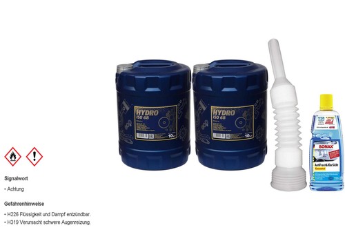 20l mannol hydrauliköl - mannol, hydro
