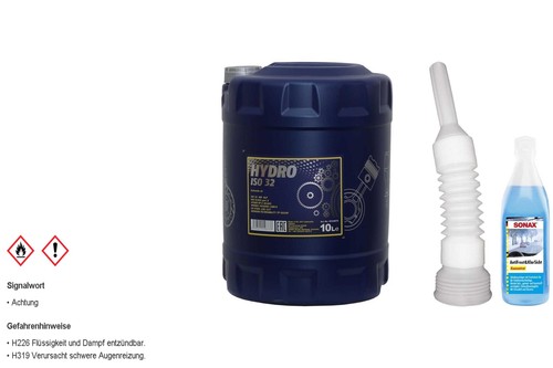 10l mannol hydrauliköl - hydrauliköl, hydro