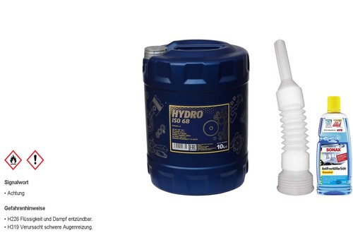 10l mannol hydrauliköl hydro - mannol,