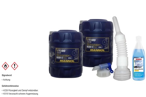 40l mannol hydrauliköl - 40l, hydro