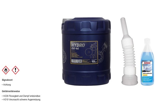 10l mannol hydro iso - hydro, 46
