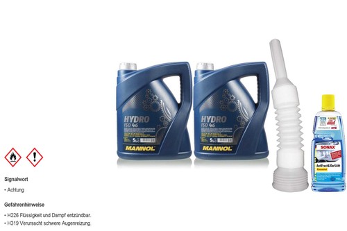 10l mannol hydro - hydro, iso